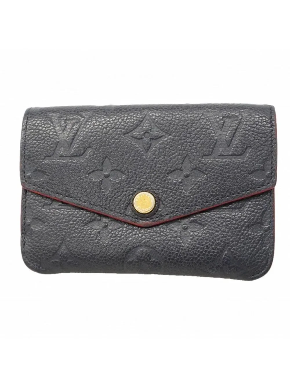 Louis Vuitton Coin Case Monogram Empreinte Pochette Cles Marine